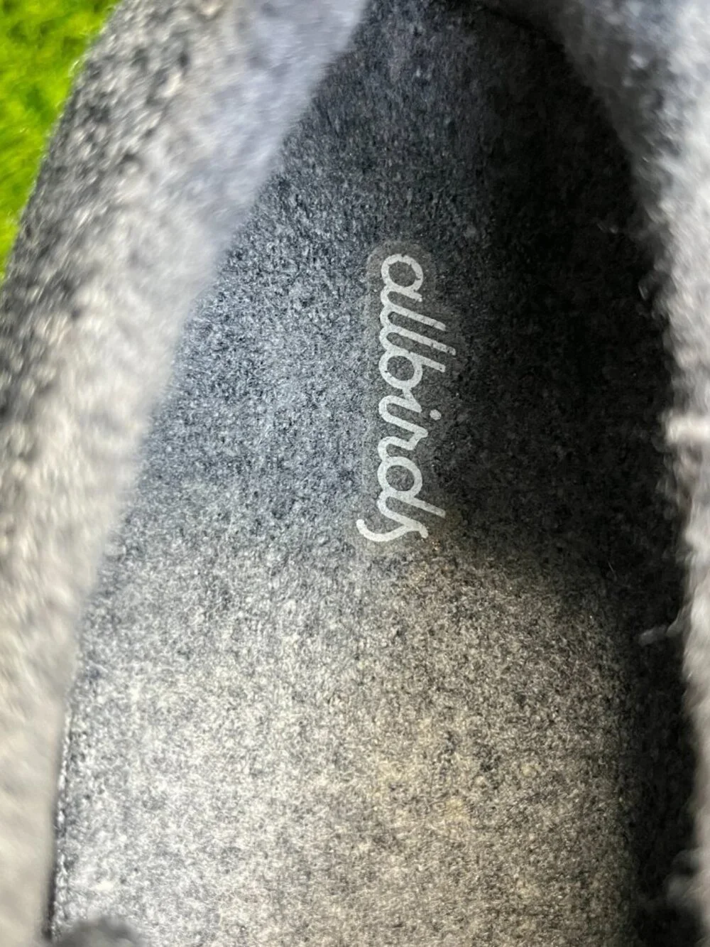 Allbirds Wool Runners Womens Size 9 Gray White‎ Athletic Walking Shoes Sneakers